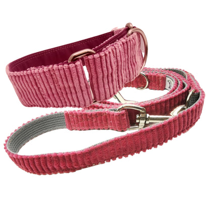 Hundehalsband "BreitCord-uni" - Martingale- Zugstopp in verschiedenen Farben